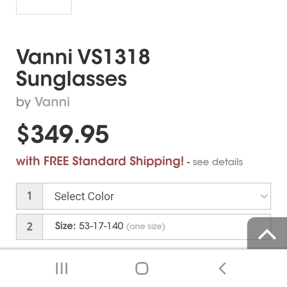 VANNI sunglass frames - Picture 4 of 5